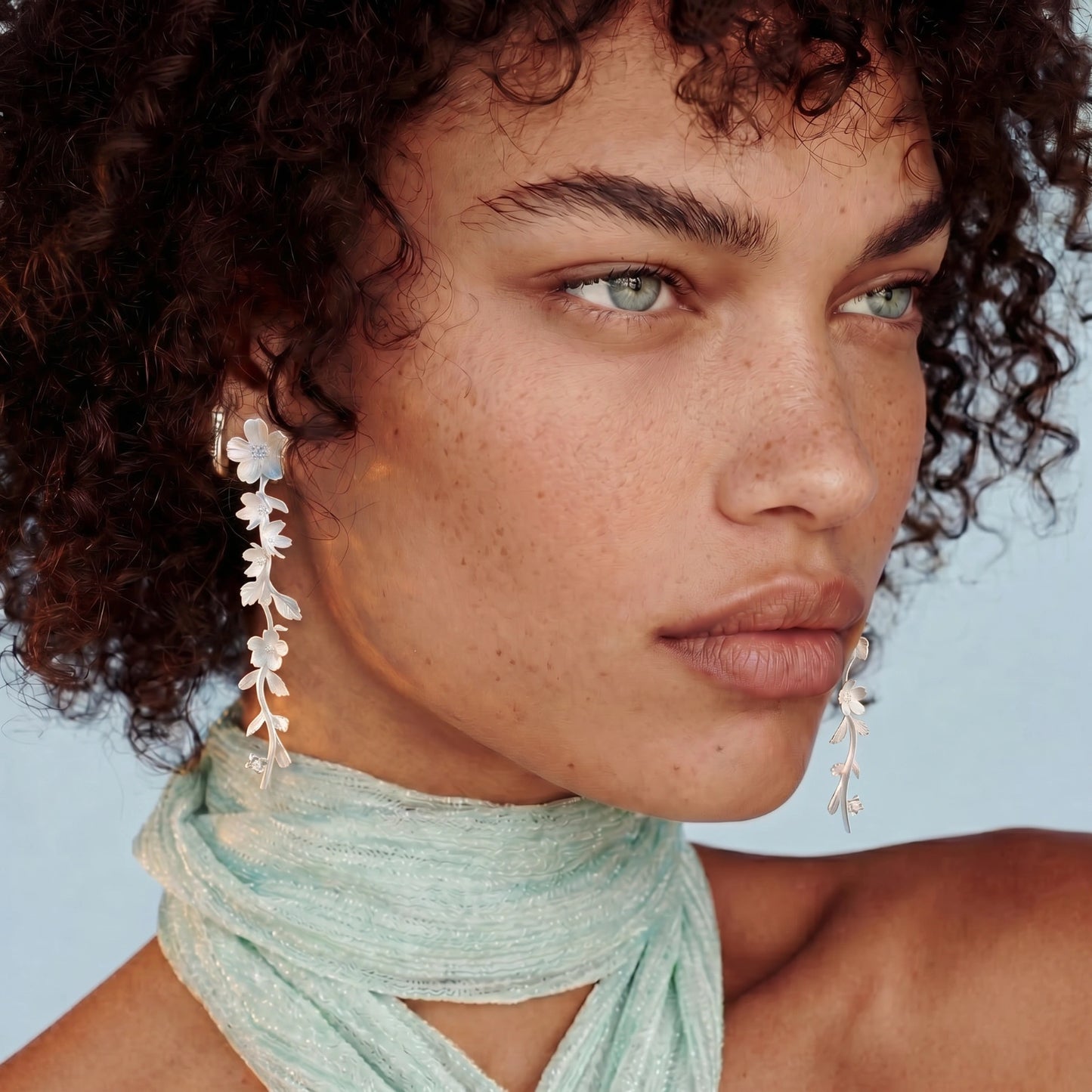 Garden Bloom Drop Earrings