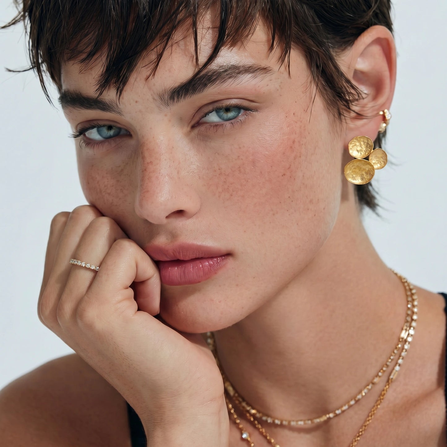 Petal Cluster Earrings