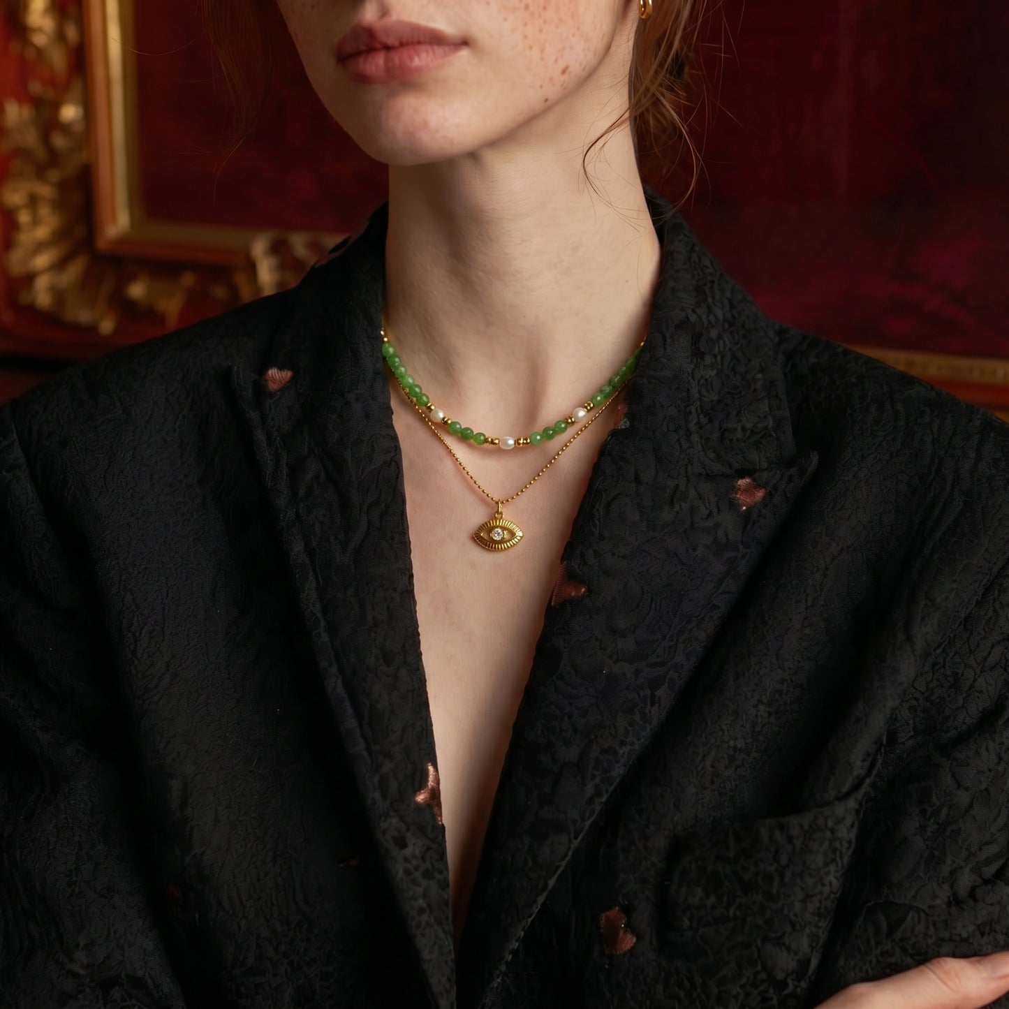 Mystic Eye Layered Necklace